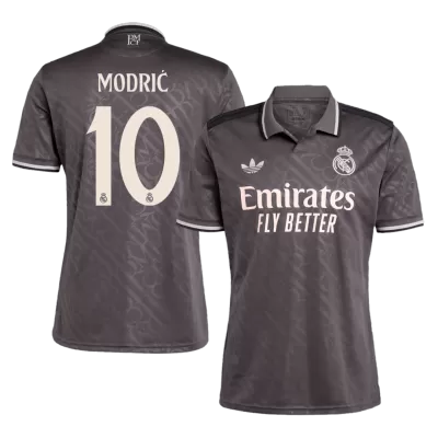 Men's MODRIĆ #10 Real Madrid Third Away Soccer Jersey Shirt 2024/25 - BuyJerseyshop