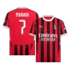 Men's MORATA #7 AC Milan Home UCL Soccer Jersey Shirt 2024/25 - UCL - BuyJerseyshop