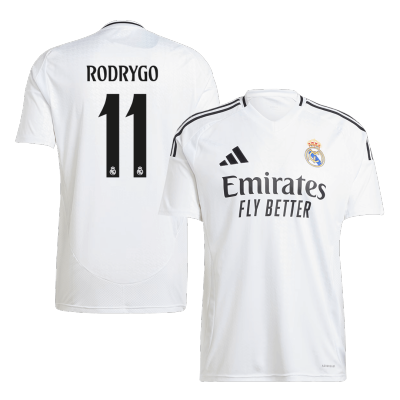 Men's RODRYGO #11 Real Madrid Home Soccer Jersey Shirt 2024/25 - BuyJerseyshop