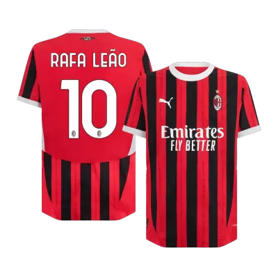 RAFA LEÃO #10 AC Milan Home Player Version Jersey 2024/25 Men - BuyJerseyshop