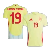 Men's LAMINE YAMAL #19 Spain Away Soccer Jersey Shirt 2024 - BuyJerseyshop