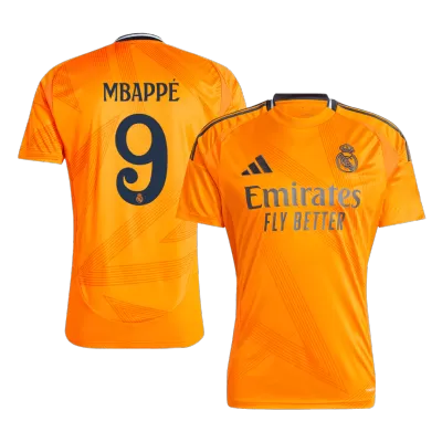 Men's MBAPPÉ #9 Real Madrid Away Soccer Jersey Shirt 2024/25 - BuyJerseyshop