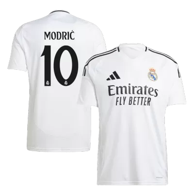 Men's MODRIĆ #10 Real Madrid Home Soccer Jersey Shirt 2024/25 - BuyJerseyshop