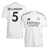 Men's BELLINGHAM #5 Real Madrid Home Soccer Jersey Shirt 2024/25 - BuyJerseyshop