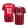 RAFA LEÃO #10 AC Milan Home Player Version Jersey 2024/25 Men - UCL - BuyJerseyshop