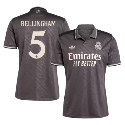 BELLINGHAM #5 Real Madrid Third Away Soccer Jersey 2024/25 - BuyJerseyshop